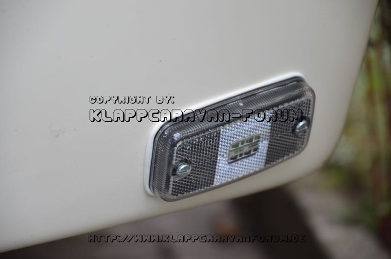 Camp-let Safir - Austausch der vorderen Positionsleuchten