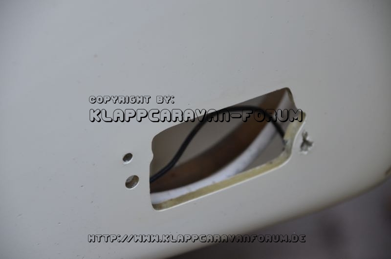 Camp-let Safir - Austausch der vorderen Positionsleuchten