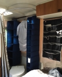 Aufbewahrungsmöglichkeiten im Camp-let Safir