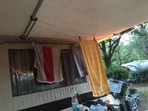 D.I.Y - Wäschespinne passt auch am Safir