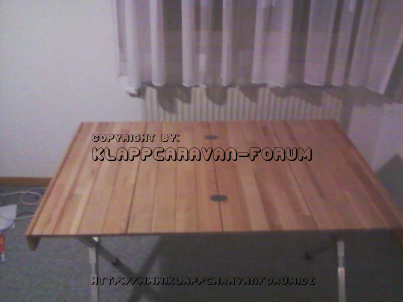 Camping Klapptisch Deluxe