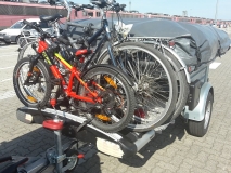3 Räder auf der Deichsel