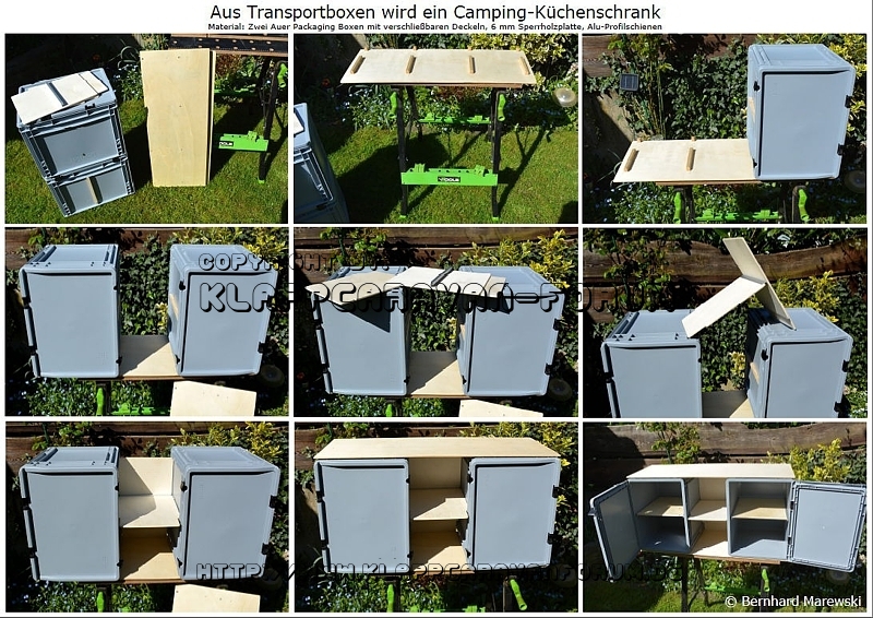 Transportboxen - Campingschrank