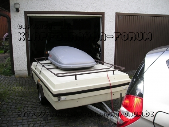 Unser Falti bei der Abfahrt