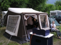 Unser Falti zum 1. mal im Trentino