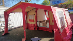 SK12 - mit Vorzelt u. Leitenteil re