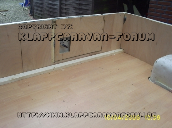 Innenausbau beim Peugeot Pickup