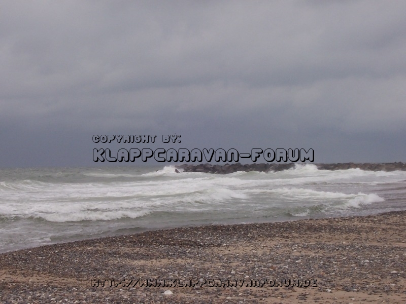Langerhuse DK - Sommer 2008 - Meer nach Sturm