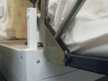 Trigano Chambord - Originalhalterung vor dem Umbau