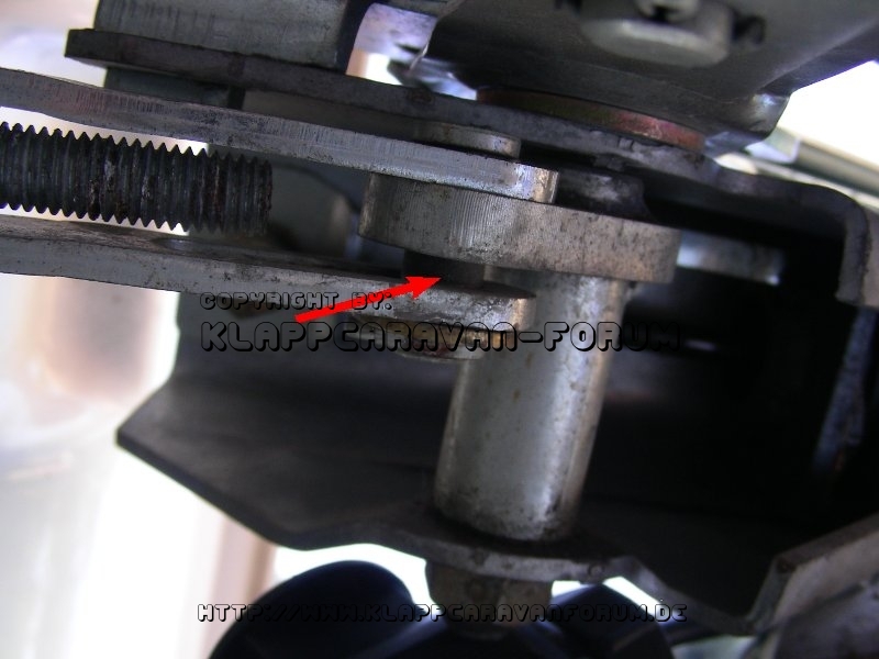 SK12 - Bremse zu viel Spiel am Umlenkhebel