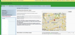 User-Map-Einstellungen