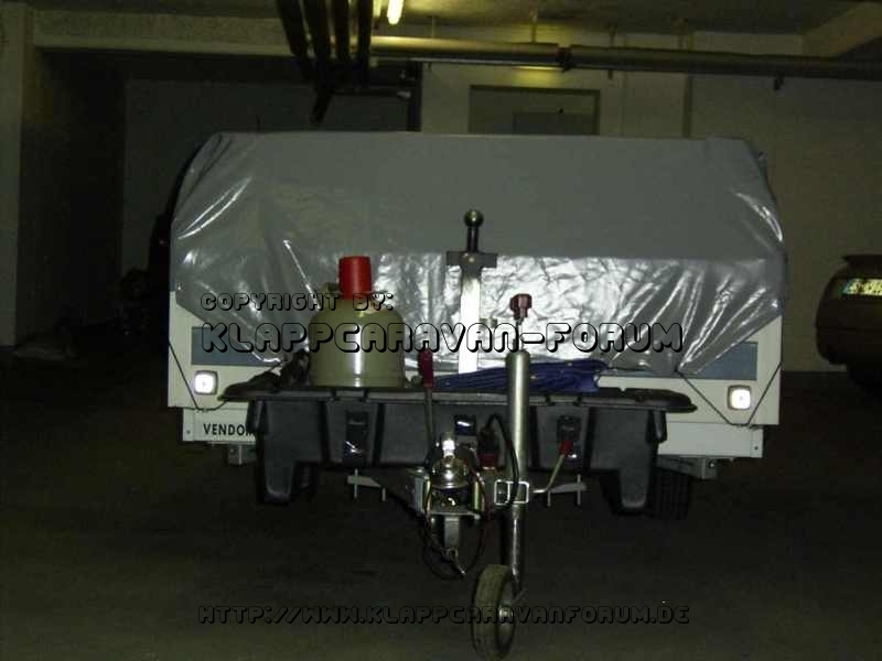Trigano Vendome - Deichselbox und Fahrradhalter (Kugelkopf)