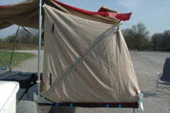 Innenzelt SK-Falter - Eigenanfertigung - Deichselseite aussen