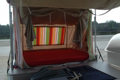 Innenzelt SK-Falter - Eigenanfertigung - Geöffnet