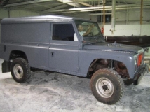 Landy im Aufbau