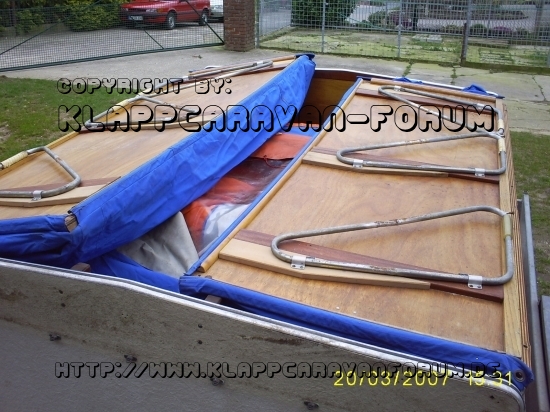 3 Stützbügel je Seite anstatt 2 und leider etwas 