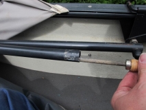 Reparatur des defekten Camp-Let-Gestänges