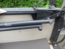 Reparatur des defekten Camp-Let-Gestänges