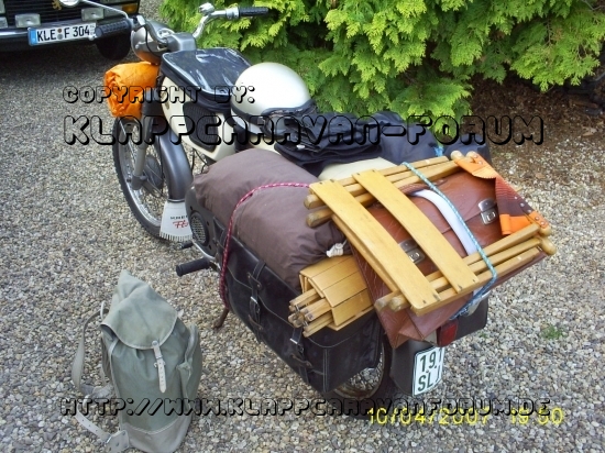 Probepacken der Kreidler!