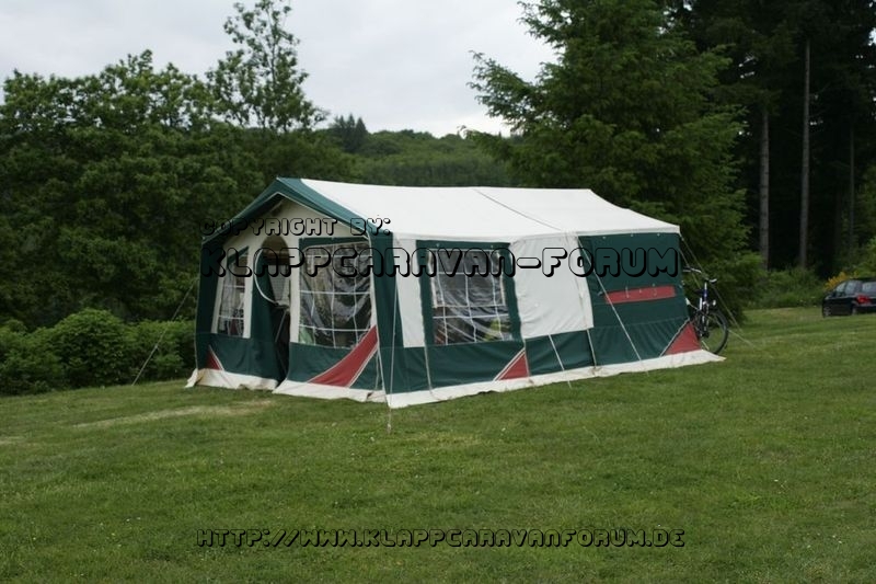Faltcaravan in La Gagere