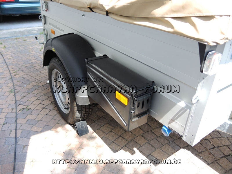 Box, Steckdose und Positionsleuchten