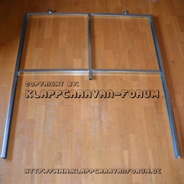 Camp-let Montage erhöhter Lattenrost