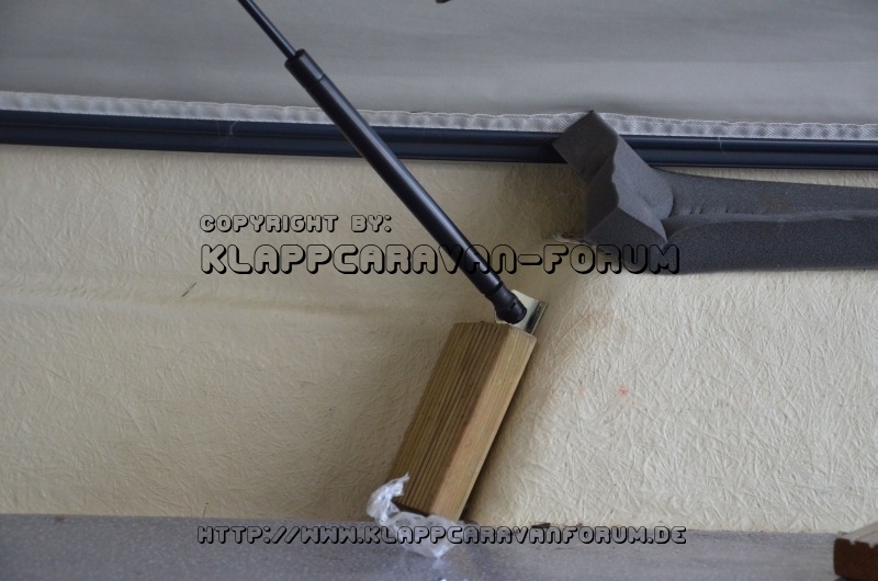 Camp-let - Einbau des erhöhten Lattenrostes