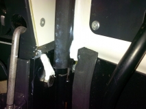 Camp-let Classic - Abdichtung Türe Scharnier